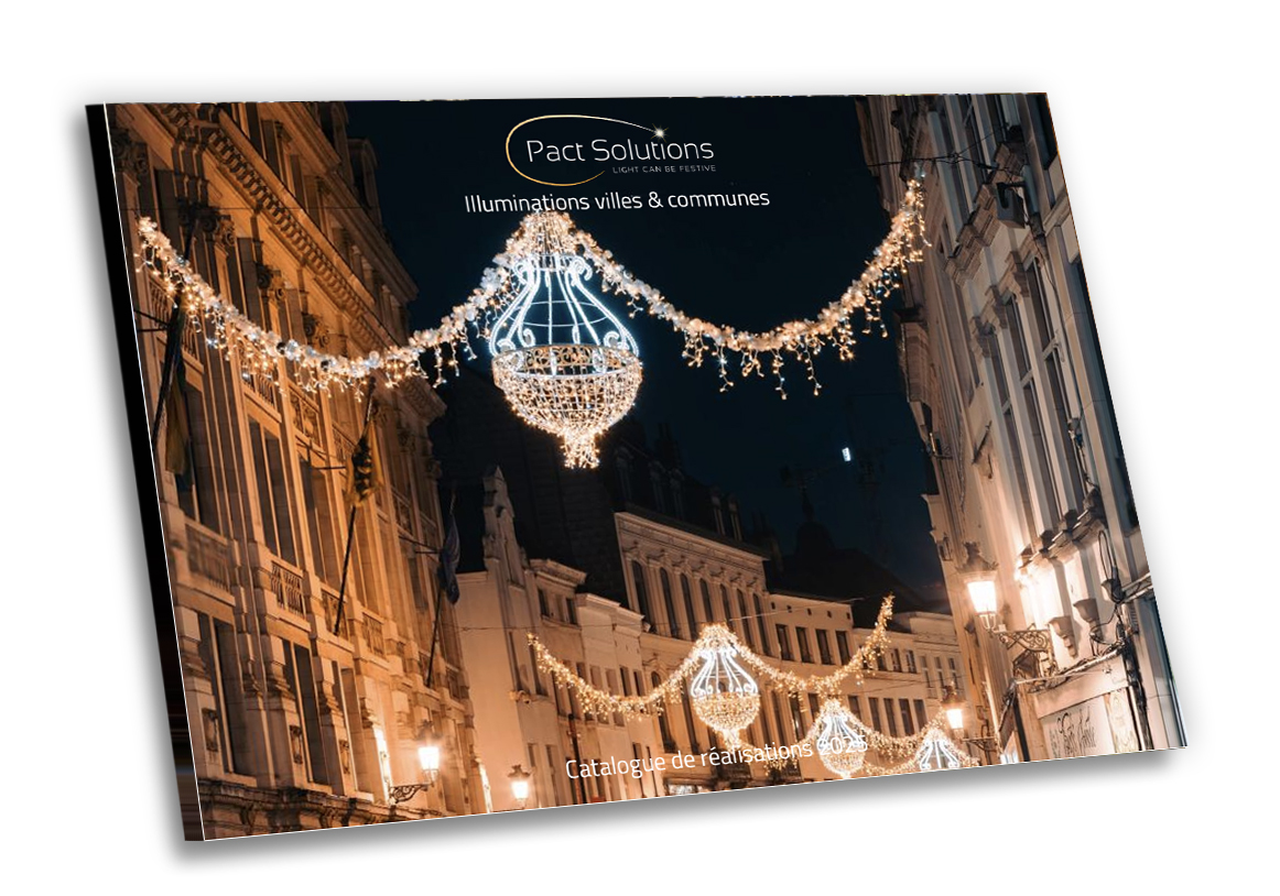 Catalogue de réalisations d'illuminations pour villes et communes
