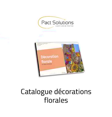 Vignette catalogue décorations florales