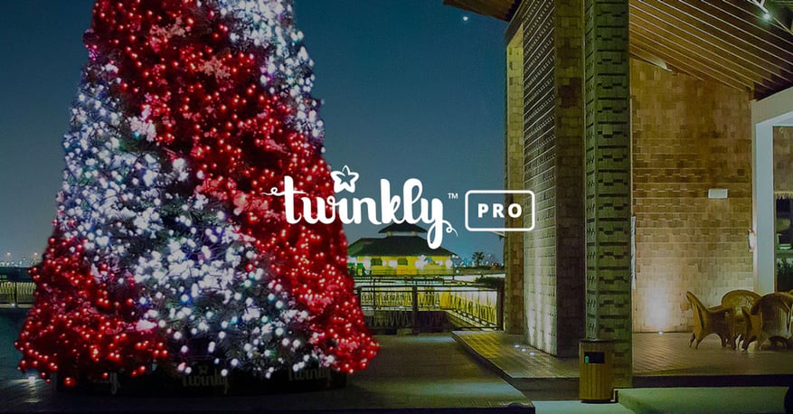 twinkly pro sapin extérieur