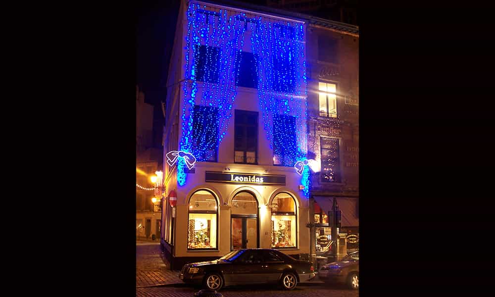 Illumination de noel pour entreprise