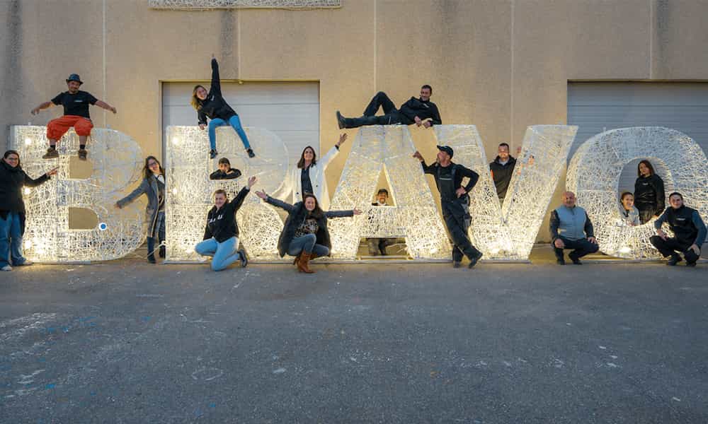 Lettres 3D photo selfie