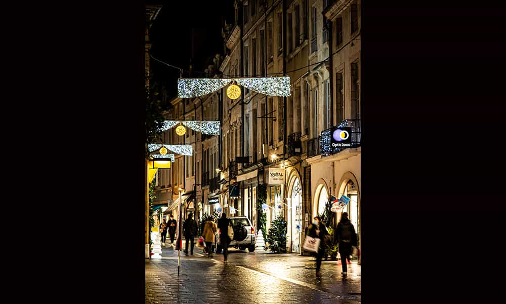 Traverses de rues Noël illuminations