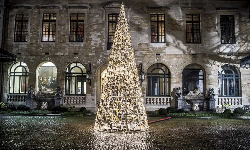 Décoration de noël à poser - Déco noël ville - Décor Cerf lumineux